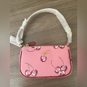 NWT Coach Nolita 19 With Cherry Print